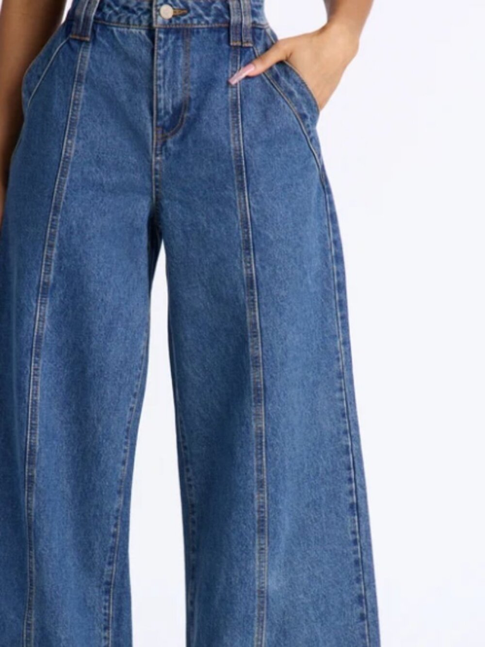 Fashion Nova wide leg jeans